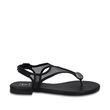 SANDALIA NEGRA MUJER 64122 - 1