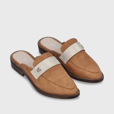 PUNTILLA PLANA DORADA MUJER 17569 GOTTA - 3