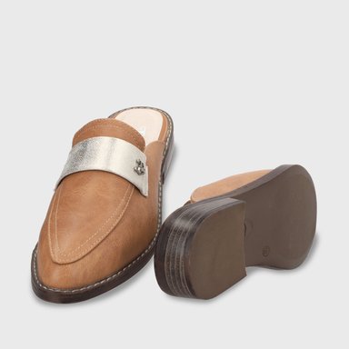 PUNTILLA PLANA DORADA MUJER 17569 GOTTA - 7