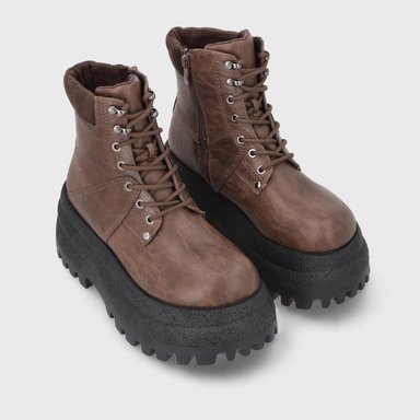 BOTIN PLATAFORMA CAFÉ MUJER 55290 GOTTA - 3