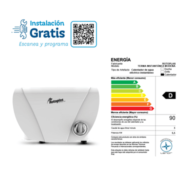 TERMA INSTANTANEA ROTOPLAS 5500 W MODENA - 6