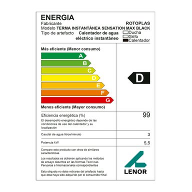 TERMA INSTANTANEA SENSATION MAX BLK - 5