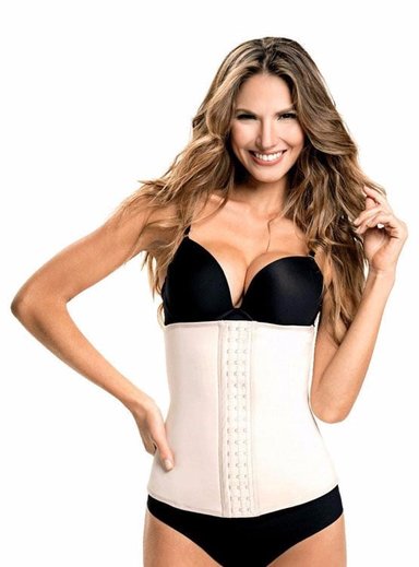 FAJA SILHOUETTE BEIGE CINTURETE REDUCTOR Y HUMECTANTE TALLA XXL