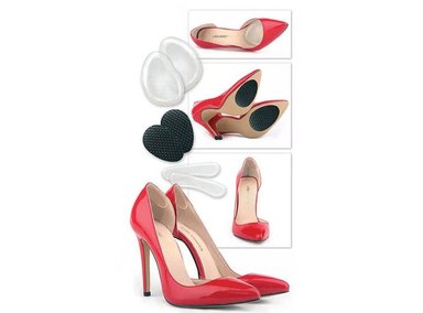 KIT 3 EN 1 PLANTILLAS DE GEL DE SILICONA PARA ZAPATOS DE TACÓN - 4