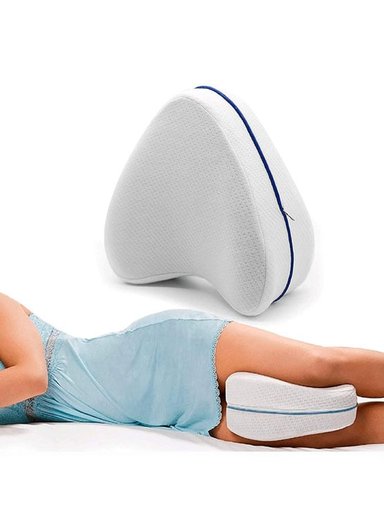 ALMOHADA ERGONÓMICA VISCOELÁSTICA DE APOYO PARA LAS PIERNAS Y RODILLAS