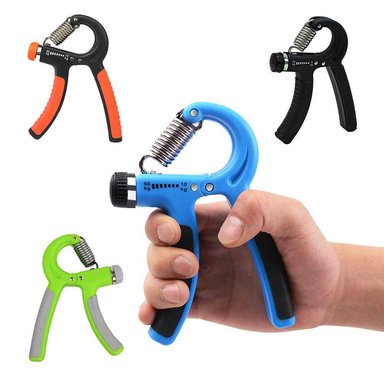 HAND GRIP MEGIM ACERO REGULABLE 10KG A 60KG FORTALECE MANOS Y ANTEBRAZOS