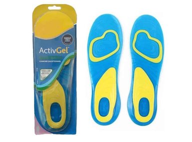 PLANTILLAS MEGIM ACTIVGEL DE GEL PARA DESCANSO PARA HOMBRE - 4