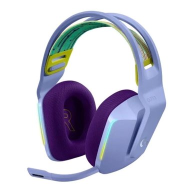 AUDÍFONOS GAMER LOGITECH G MICRÓFONO 733 LIGHTSPEED LAVANDA BLUETOOTH - 5