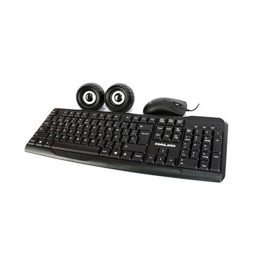 COMBO TECLADO WINDOWS HALION MOUSE Y PARLANTE OFFICE HA-KIT45 - 3