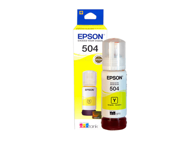 TINTA EPSON T504 AMARILLO BOTELLA 70 ML