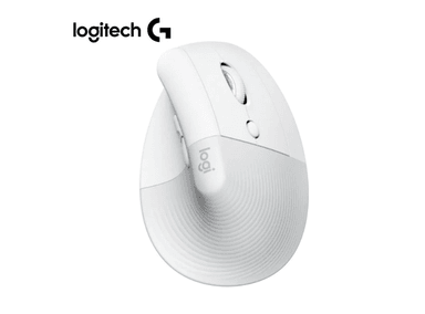 MOUSE LOGITECH LIFT VERTICAL ERGONÓMICO BLANCO CRUDO BLUETOOTH USB - 1