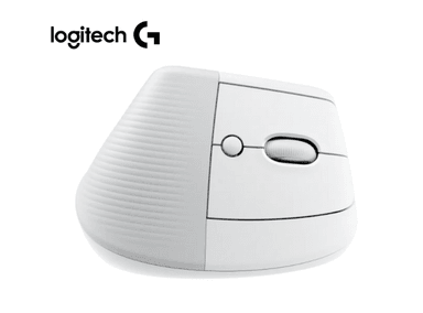 MOUSE LOGITECH LIFT VERTICAL ERGONÓMICO BLANCO CRUDO BLUETOOTH USB - 2