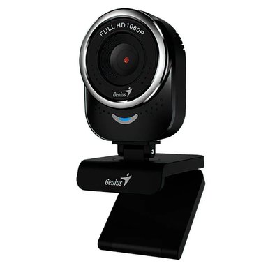 CÁMARA WEB QCAM 6000 GENIUS FHD 1080P USB NEGRO - 1