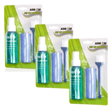 PACK POR 3 DE KIT LIMPIEZA MULTIUSO AB C3 LAPTOP MONITORES CELULARES