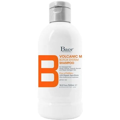 SHAMPOO BAOR PROFESSIONAL 500ML HIDRATANTE POST BOTOX B VOLCANINC MUD