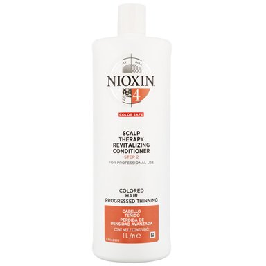 ACONDICIONADOR 4 NIOXIN EMPHASENXS4008 1000ML DENSIFICADOR CABELLO TEÑIDO