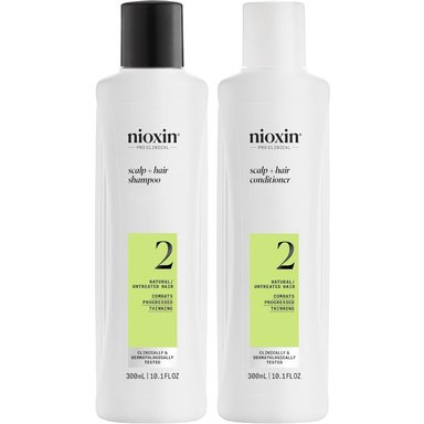 SHAMPOO NIOXIN EMPHASENXS2004 DENSIFICADOR + ACONDICIONADOR CABELLO NATURAL 2