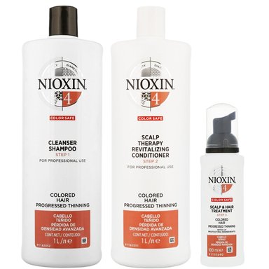 TRATAMIENTO CAPILAR NIOXIN EMPHASENXS4011 1000ML DENSIFICADOR CABELLO TEÑIDO 4