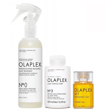 TRATAMIENTO CAPILAR OLAPLEX EMPHASEOLPX012 REPARADOR INTENSIVO N°0 + N°3 + N°7 - 1