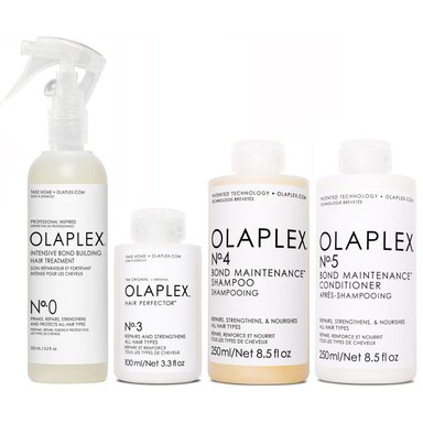 TRATAMIENTO CAPILAR OLAPLEX EMPHASEOLPX014 REPARADOR INTENSIVO N°0 + N°3 + N°4 + N°5 - 1
