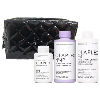 SET TRATAMIENTO CAPILAR OLAPLEX EMPHASEOLPX030 RUBIO N°3 + N°4P + N°5 - 1
