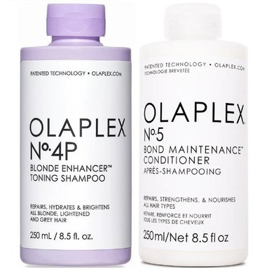 SHAMPOO OLAPLEX EMPHASEOLPX034 CABELLO RUBIO + ACONDICIONADOR N°4P + N°5