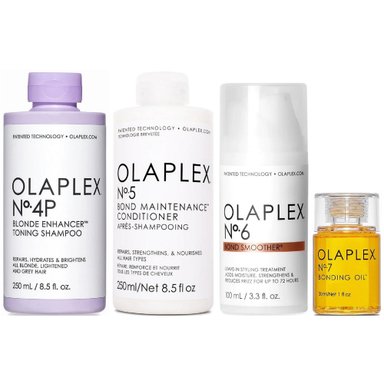 SET TRATAMIENTO CAPILAR OLAPLEX EMPHASEOLPX037 RUBIO N°4P + N°5 + N°6 + N°7