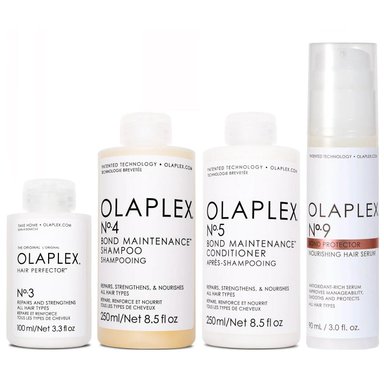 TRATAMIENTO CAPILAR OLAPLEX EMPHASEOLPX041 REPARADOR INTENSIVO N°3 + N°4 + N°5 + N°9 - 1