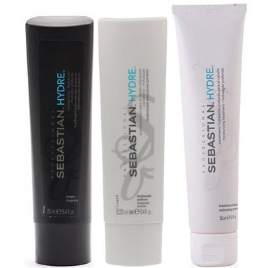 SHAMPOO SEBASTIAN EMPHASESEBHD009 250ML HIDRATANTE + ACONDICIONADOR + MASCARILLA HYDRE