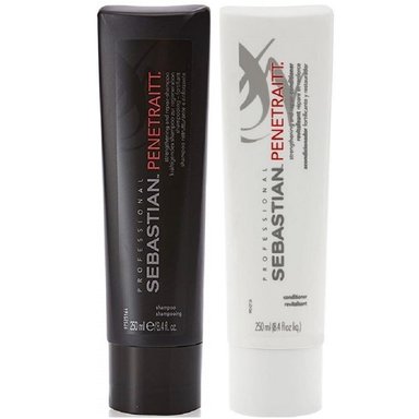 SHAMPOO SEBASTIAN EMPHASESEBPT007 REPARADOR 250ML + ACONDICIONADOR 250ML PENETRAITT
