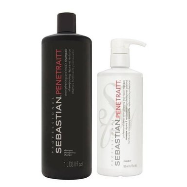 SHAMPOO SEBASTIAN EMPHASESEBPT011 REPARADOR 1000ML + MASCARILLA 500ML PENETRAITT