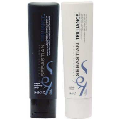 SHAMPOO SEBASTIAN EMPHASESEBTR005 250ML BRILLO INTENSO + ACONDICIONADOR TRILLIANCE