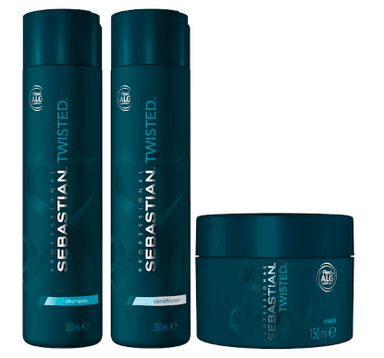 SHAMPOO SEBASTIAN EMPHASESEBTW011 250ML RIZOS +ACONDICIONADOR +MASCARILLA TWISTED