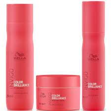 SHAMPOO WELLA PROFESSIONALS EMPHASEWPIB013 250ML + MASCARILLA + SPRAY WELLA INVIGO BRILLIANCE