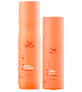 SHAMPOO WELLA PROFESSIONALS EMPHASEWPIE014 250ML + BÁLSAMO 150ML WELLA INVIGO NUTRI ENRICH