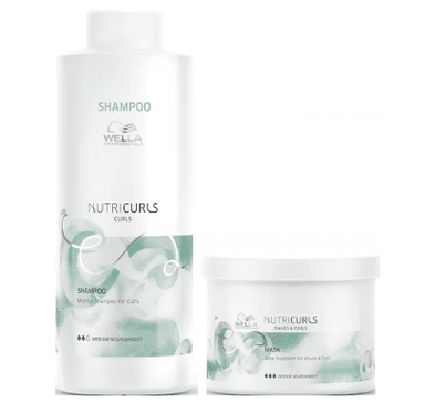 SHAMPOO WELLA PROFESSIONALS EMPHASEWPNC022 MICELAR RIZOS 1000ML + MASCARILLA 500ML WELLA NUTRICURLS