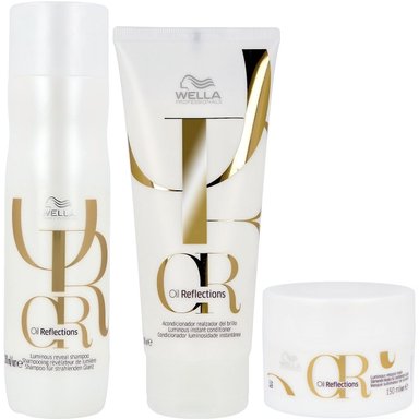 SHAMPOO WELLA PROFESSIONALS EMPHASEWPOR010 250ML + ACONDICIONADOR + MASCARILLA WELLA OIL REFLECTIONS