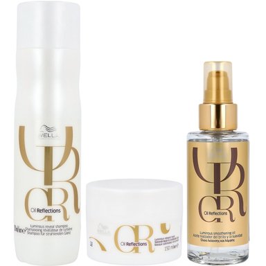 SHAMPOO WELLA PROFESSIONALS EMPHASEWPOR012 250ML + MASCARILLA + ACEITE WELLA OIL REFLECTIONS