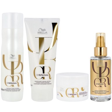 SHAMPOO WELLA PROFESSIONALS EMPHASEWPOR013 250ML + CONDITIONER + MASCARILLA +ACEITE WELLA OIL REFLECTIONS