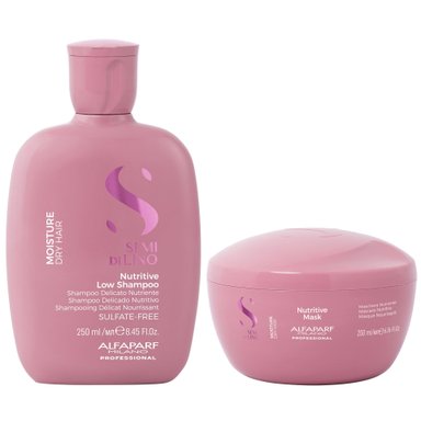 SHAMPOO ALFAPARF MILANO EMPHASEASDLN010 250ML NUTRITIVO SIN SAL + MASCARILLA MOISTURE