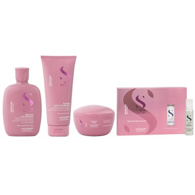 SHAMPOO ALFAPARF MILANO EMPHASEASDLN020 250ML + ACONDICIONADOR+ MASCARILLA+ AMPOLLAS MOISTURE