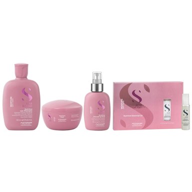 SHAMPOO ALFAPARF MILANO EMPHASEASDLN022 250ML + MASCARILLA + SPRAY + AMPOLLAS MOISTURE