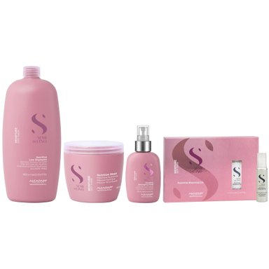 SHAMPOO ALFAPARF MILANO EMPHASEASDLN037 1000ML + MASCARILLA + SPRAY + AMPOLLAS MOISTURE