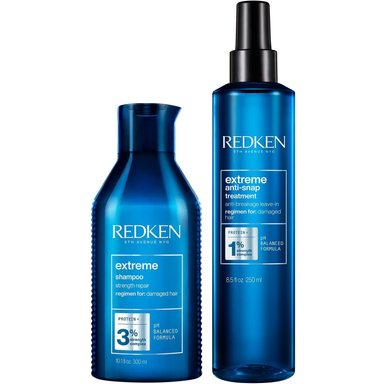 SHAMPOO REDKEN EMPHASERDKEX008 300ML REPARADOR + CREMA ANTI SNAP EXTREME - 1