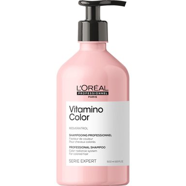 SHAMPOO LOREAL PROFESSIONNEL EMPHASELOVC005 500ML CABELLO TEÑIDO LOREAL VITAMINO COLOR - 1