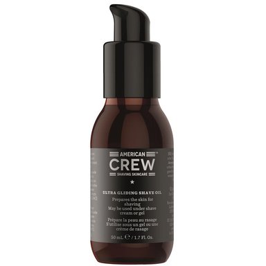 ACEITE PRE-AFEITADO ULTRA GLIDING SHAVE OIL AMERICAN CREW MEN 50ML - 1