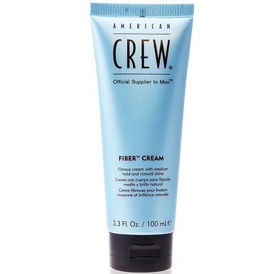 CREMA PEINAR AMERICAN CREW MATE FIJACIÓN MEDIA FIBER CREAM MEN 100 ML - 1