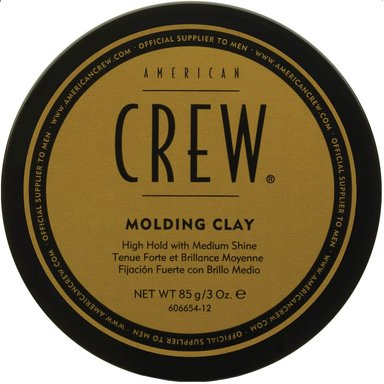 CERA AMERICAN CREW 85G MOLDING CLAY ARCILLA FIJACIÓN FUERTE Y BRILLO MEDIO MEN - 1