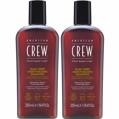 DÚO SHAMPOO AMERICAN CREW 250ML HIDRATANTE MEN - 1