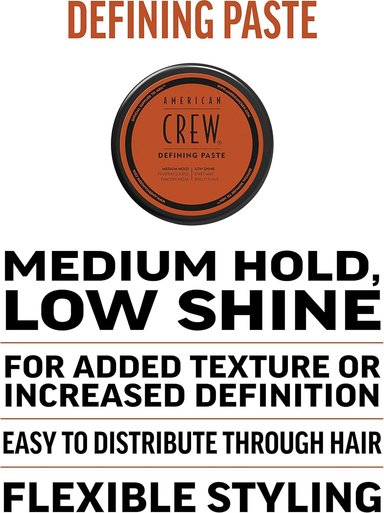 CERA AMERICAN CREW DÚO FIJACIÓN MEDIA ACABADO MATE DEFINING PASTE MEN - 5